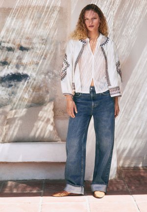 Next BOYFRIEND TURN UP  - Jean droit - mid blue