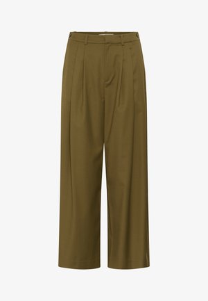 Gestuz, OLIVIA PANTS - Nohavice - military olive