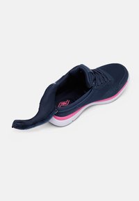 Friendly Shoes - EXCURSION - Trainers - navy/pink Thumbnail Image 1