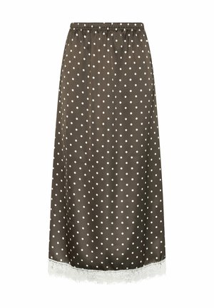 Long Tall Sally, TALL MAXI SKIRTS. - A-lijn rok - chocolate