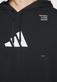 adidas Performance FB CAT GRAPHIC HOODIE - Jersey con capucha - black