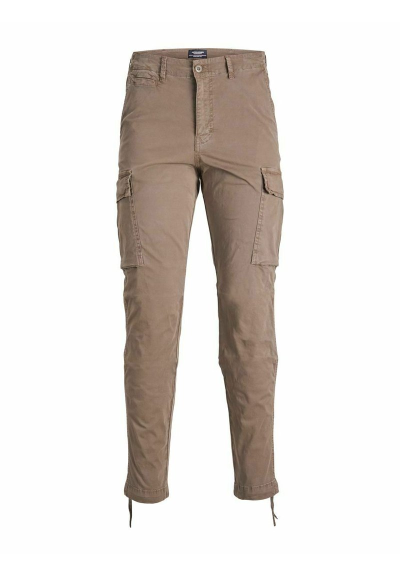 Jack & Jones Junior TAPERED FIT Cargo trousers dark brown Zalando.de