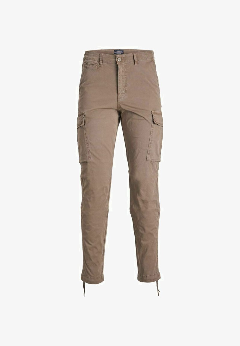 Jack & Jones Junior TAPERED FIT Cargo trousers dark brown Zalando.de Jack & Jones Junior TAPERED FIT Cargo trousers dark brown Zalando.de