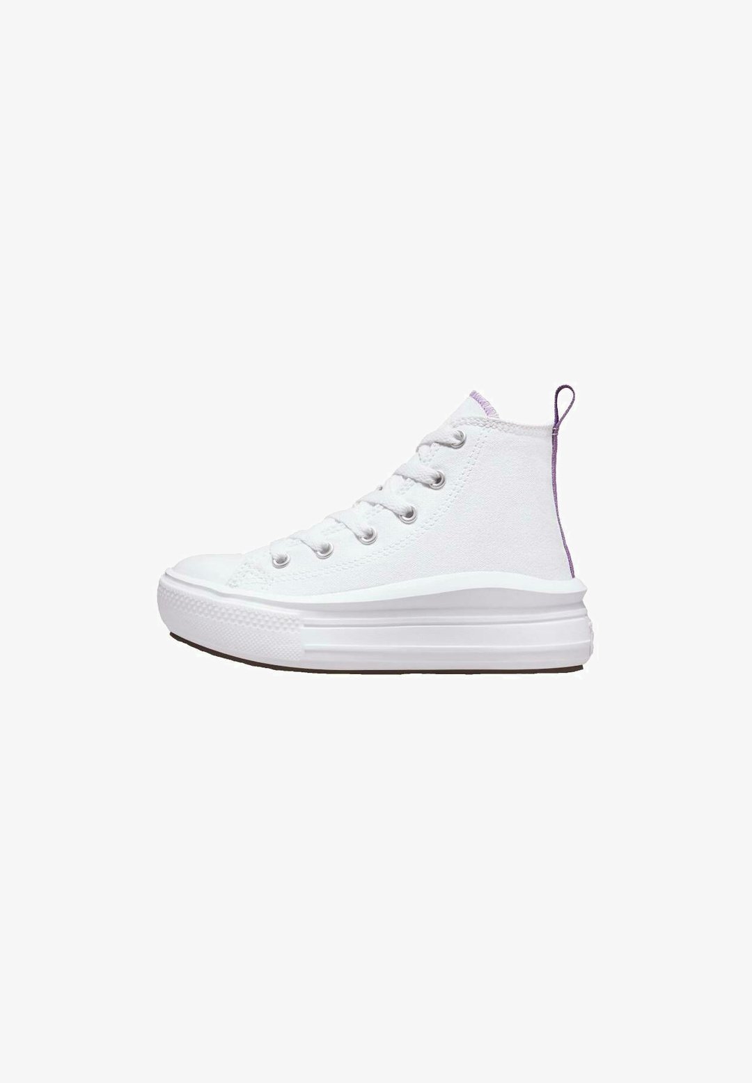 Star Move High Converse All Stars Wit Hoog Platform Converse Shoes