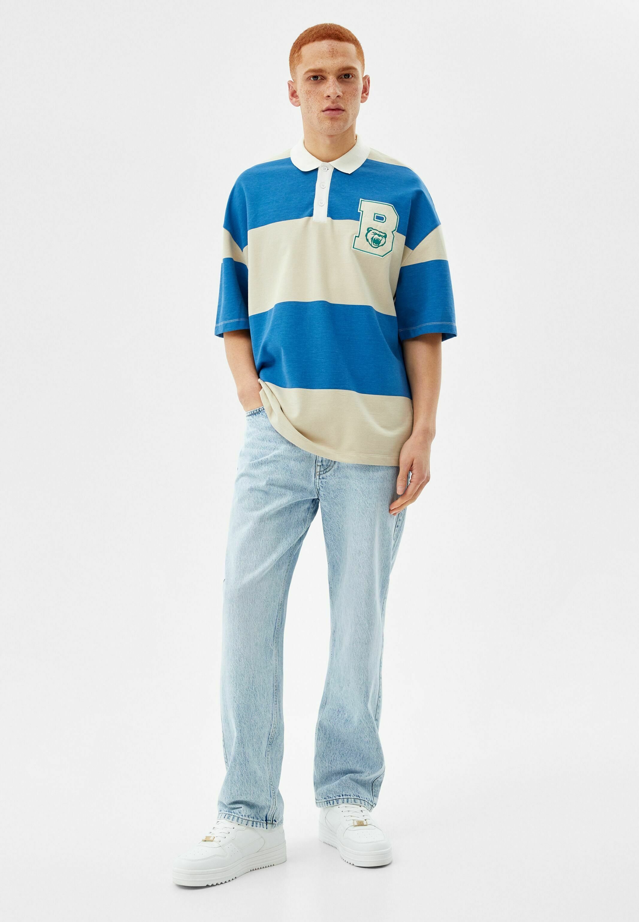 Bershka BAGGY - Straight leg jeans 