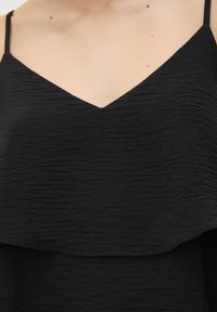 Vero Moda VMALVA LAYERED SINGLET  - Top - black
