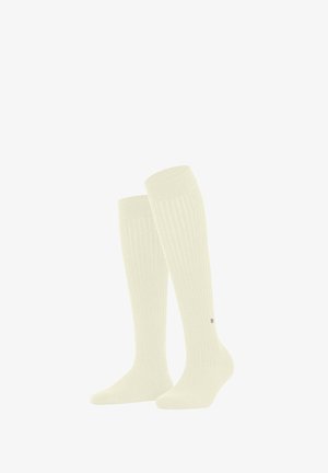 Burlington, LOOM KNIESTRÜMPFE - Knee high socks - woolwhite