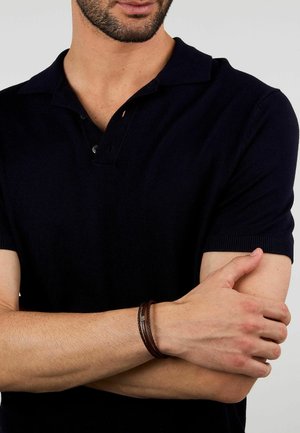 Maserati, Bracelet - brown,rose gold,stainless steel