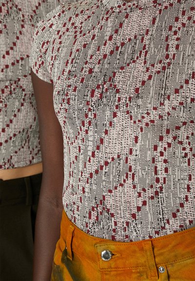 ECKHAUS LATTA SHRUNK TEE UNISEX - Μπλουζάκι με στάμπα - multi coloured