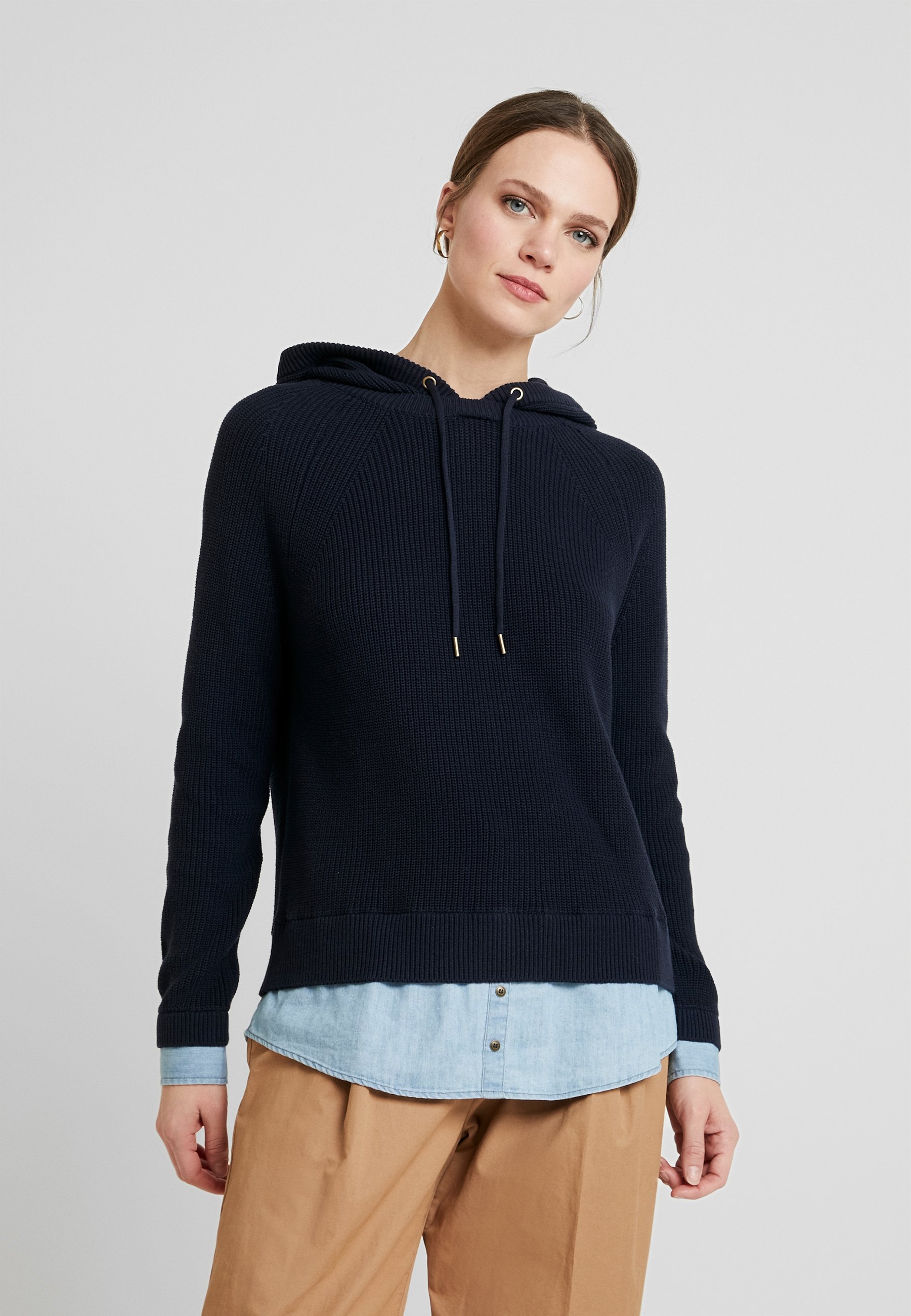 edc by Esprit HOOD Hoodie navy Zalando.no edc by Esprit Hoodie navy Zalando.no