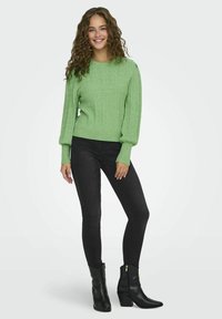 ONLY ONLKATIA STRUC PUFF ONECK - Trui - island green