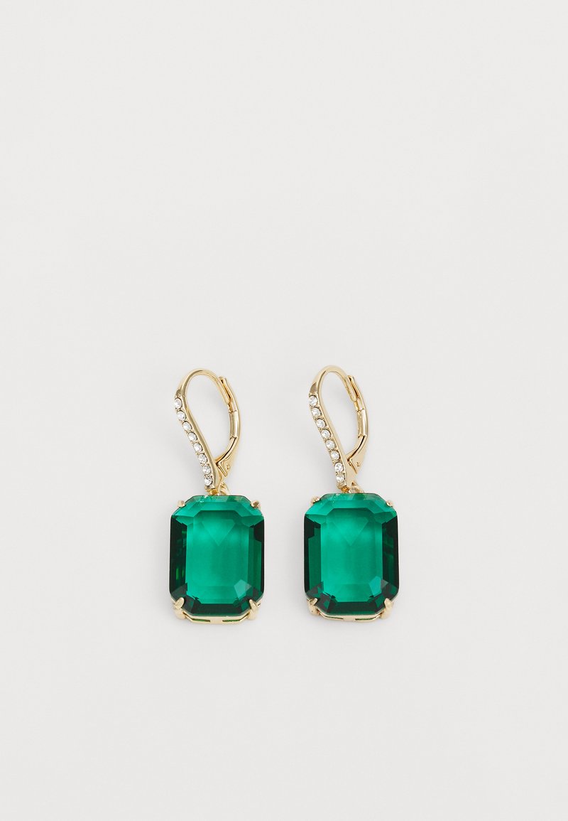 Lauren Ralph Lauren STONE DROP - Øredobber - gold-coloured/green