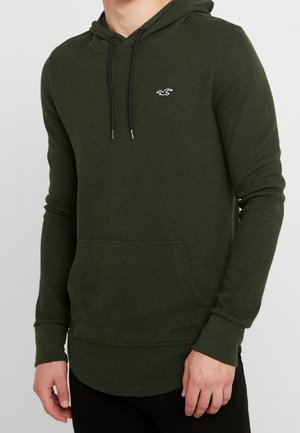 Sweat à capuche - dark green