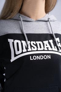 Lonsdale LURGAN - Pantaloni sportivi - black/grey