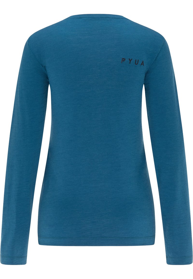 Damen Sportbekleidung | PYUA LONG SLEEVE Sport T-shirt deep petrol/petrol - FS48463 Damen Sportbekleidung | PYUA LONG SLEEVE Sport T-shirt deep petrol/petrol - FS48463