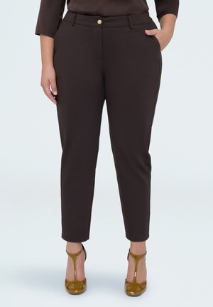 IN PUNTO MILANO - Pantaloni - marrone