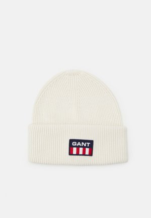 RETRO SHIELD BEANIE UNISEX - Beanie - elfenbein