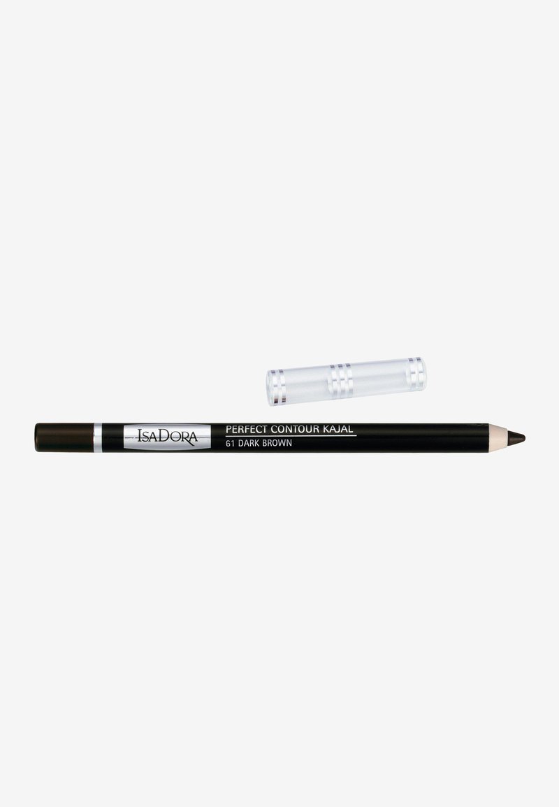 IsaDora PERFECT CONTOUR KAJAL - Eyeliner - dark brown