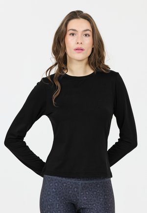 Athlecia, ATHLECIA T-SHIRT ALMI V2 - Langærmet T-shirt - black