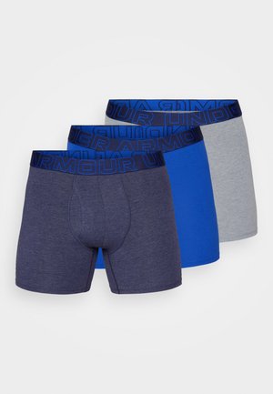 UNDERWEAR PERFORMANCE SOLID 3 PACK - Boxerkalsong - midnight/navy/heather