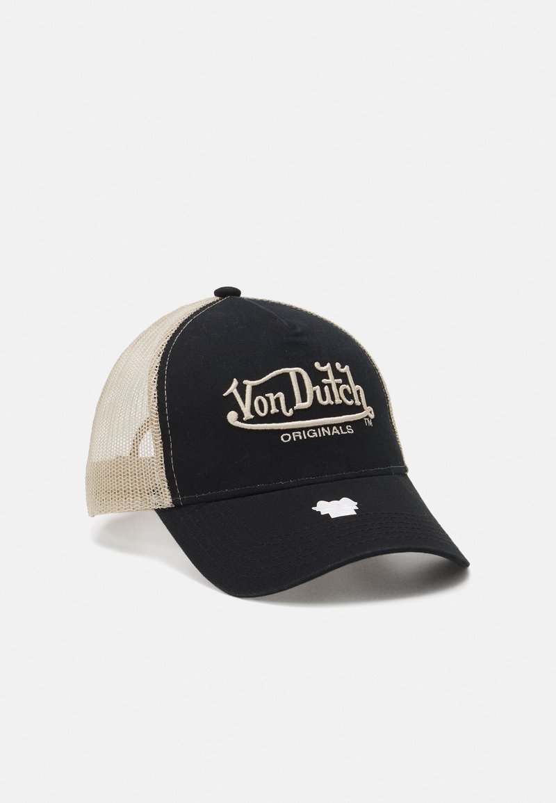 Von Dutch TRUCKER NEWARK UNISEX - Cap - black/beige