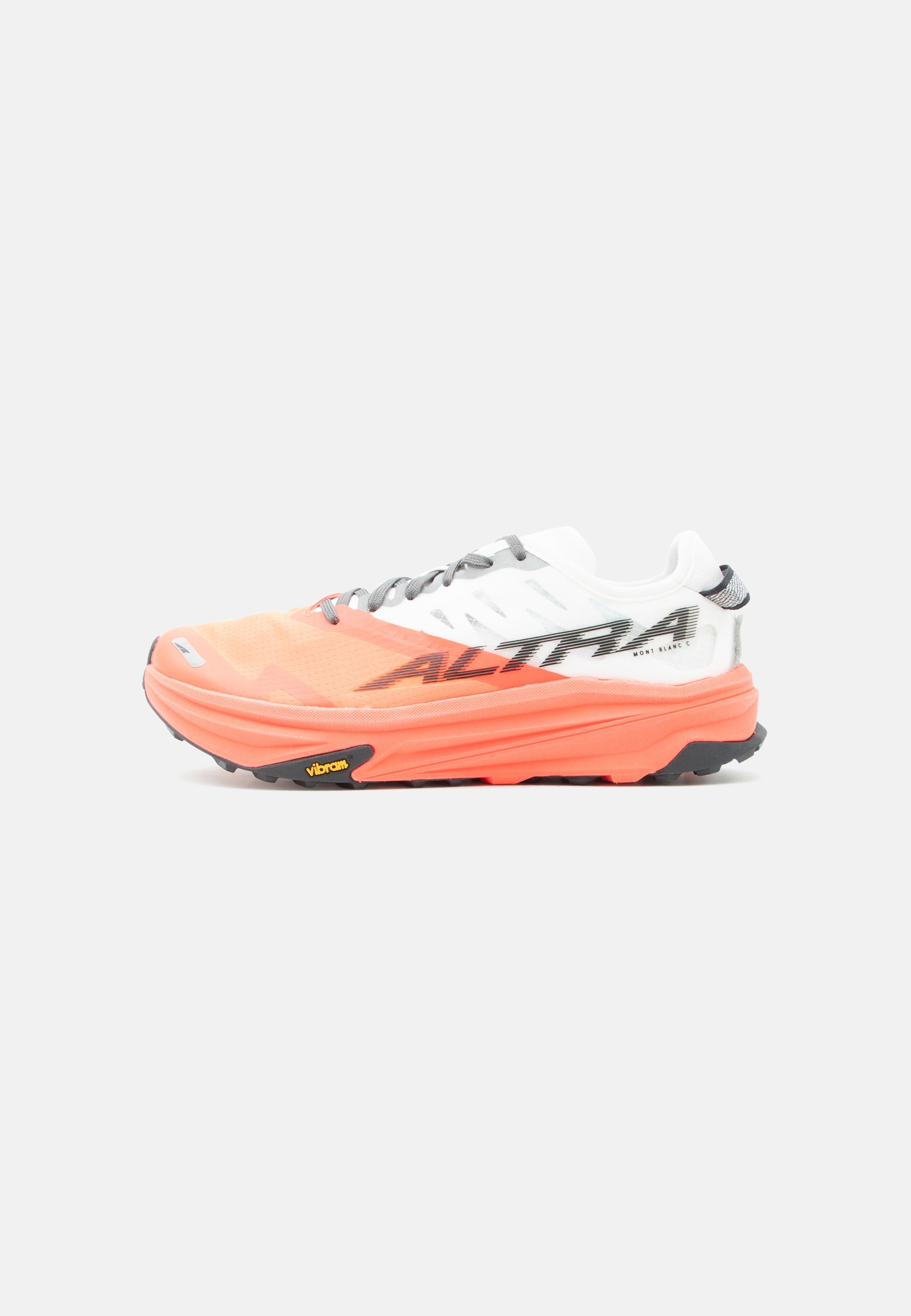 Altra Mont Blanc Carbon Running Sneakers in White Coral Altra Mont Blanc Carbon Trail Running Shoes - Men main image 2