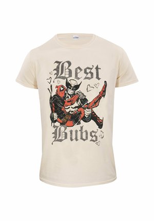 DEADPOOL 3 BEST BUBS - T-Shirt print - natural
