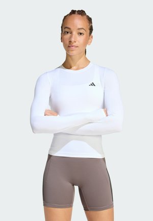 PWR ESS - T-shirt à manches longues - white