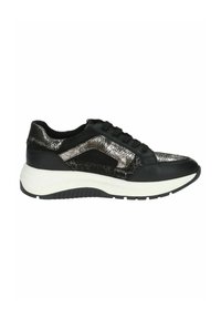 Caprice SNEAKER OCEAN COMB MIT AIRMOTION - Tenisice - black comb