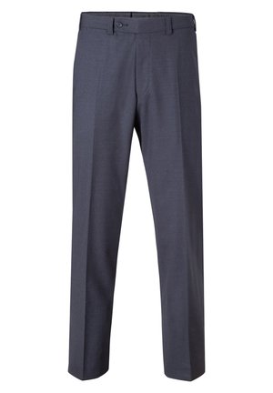STYLE JAN 317 - FLATFRONTHOSE IN SCHURWOLLMIX - Trousers - darkgrey