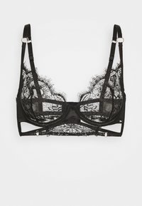 Bluebella LUMI BRA - Modrček s kostjo - black