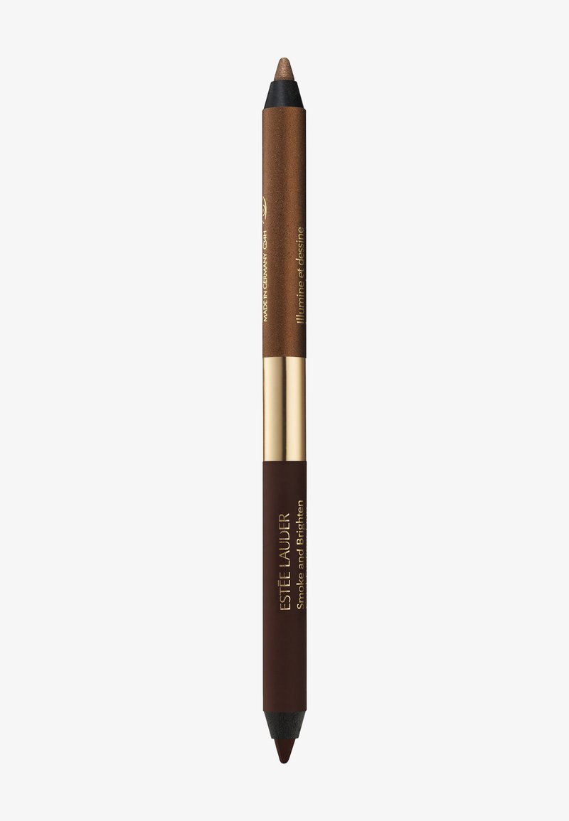 ESTÉE LAUDER - SMOKE AND BRIGHTEN KAJAL EYELINER DUO - Eyebrow Pencil - dark chocolate rich bronze, Suurenna