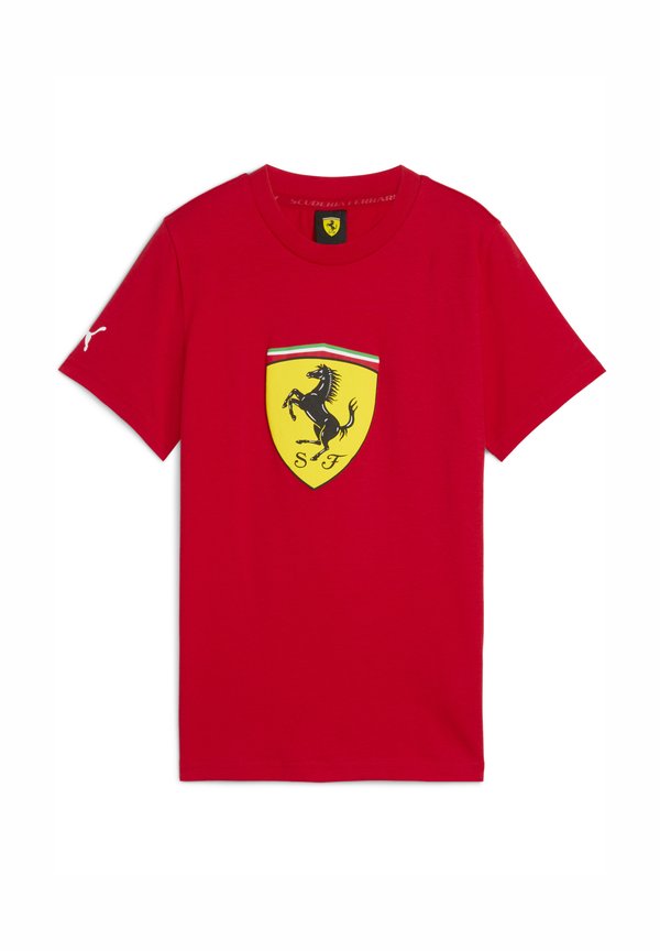 SCUDERIA FERRARI BIG SHIELD - T-Shirt print - rosso corsa