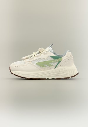 HI-TEC HTS74 KIDS SHADOW LACE UNISEX - Tenisice - gardenia/foam green/gray violet/pine green