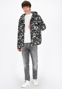 Mo Übergangsjacke - green/multicolor
