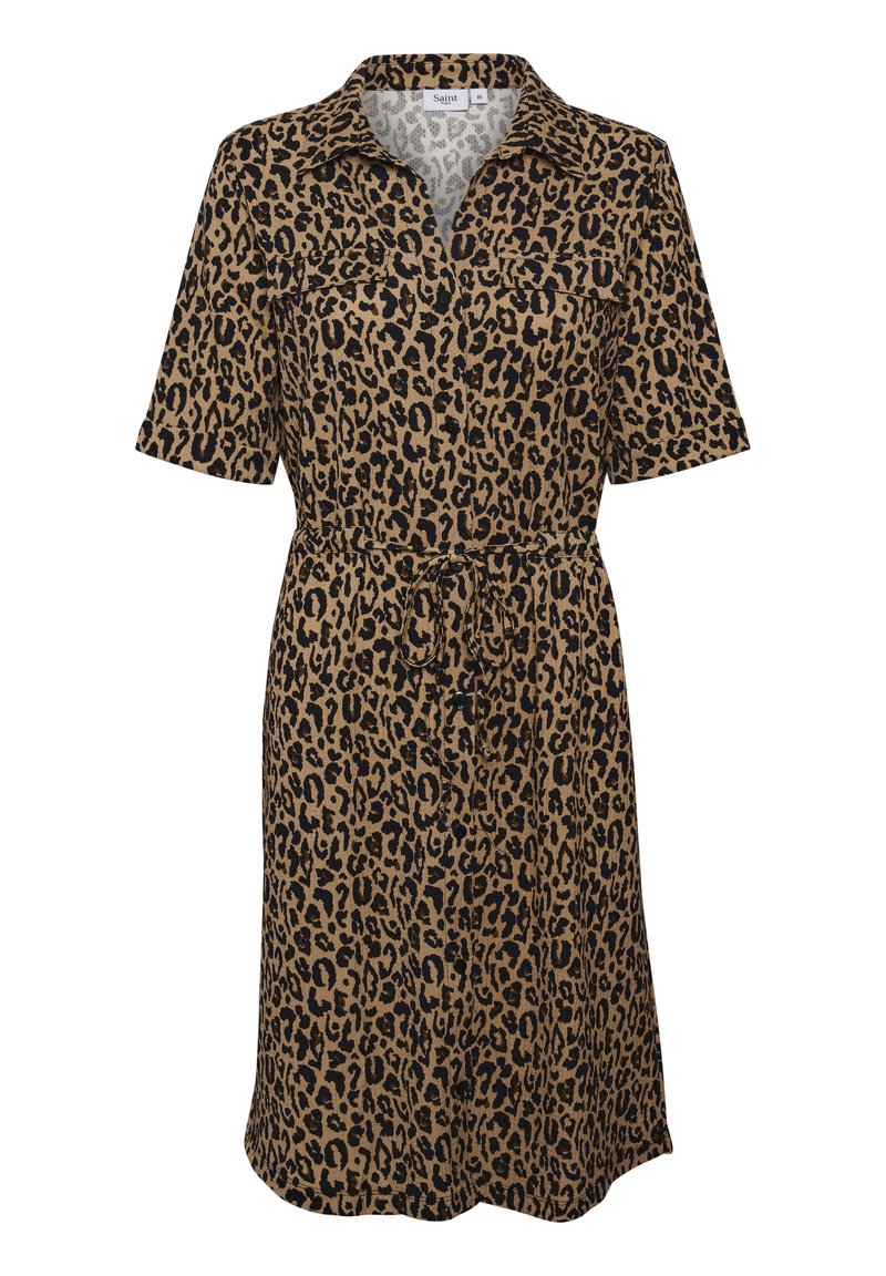 Saint Tropez Blousejurk bruin