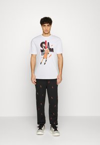 Jordan GAME CREW - T-shirt print - white