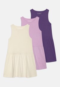 Friboo - 3 PACK - Jersey dress - mottled grey/purple/dark purple Thumbnail Image 1