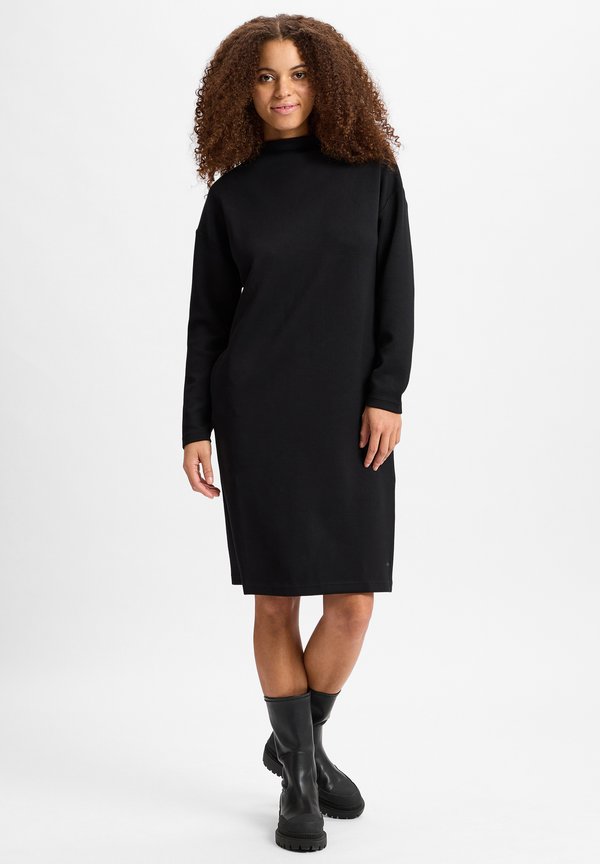 Jerseykleid - schwarz