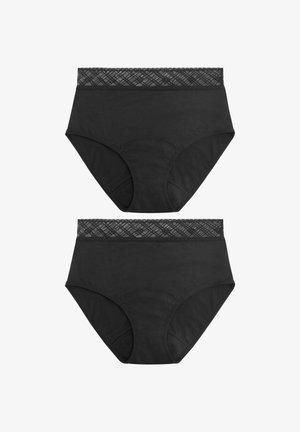 2 PACK - Menstruacinės kelnaitės - mottled black