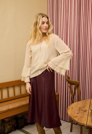 Cream, CRPALOMA - Jupe trapèze - dark carbernet
