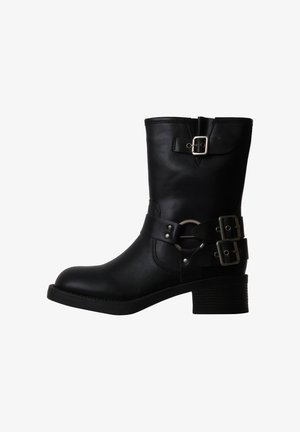 JOIA PARIS, BOTTINES À ZIP JOIA - Stivaletti texani / biker - noir