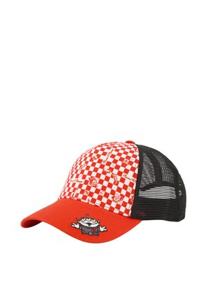 Disney, DISNEY TOY STORY PIZZA PLANET MESH TRUCKER CAP UNISEX - Καπέλο - red