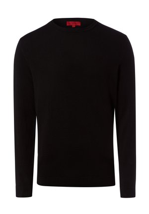 Strickpullover - schwarz