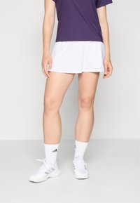 adidas Performance CLUB SKIRT POCKET - Športno krilo - white