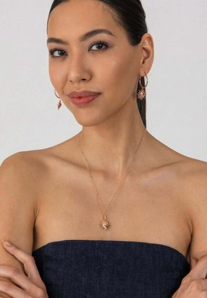 PURELEI, PURELEI HALSKETTEN-SET INNER SUN - Earrings - rosegold