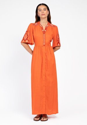 AN'GE OBEMY - Robe longue - orange