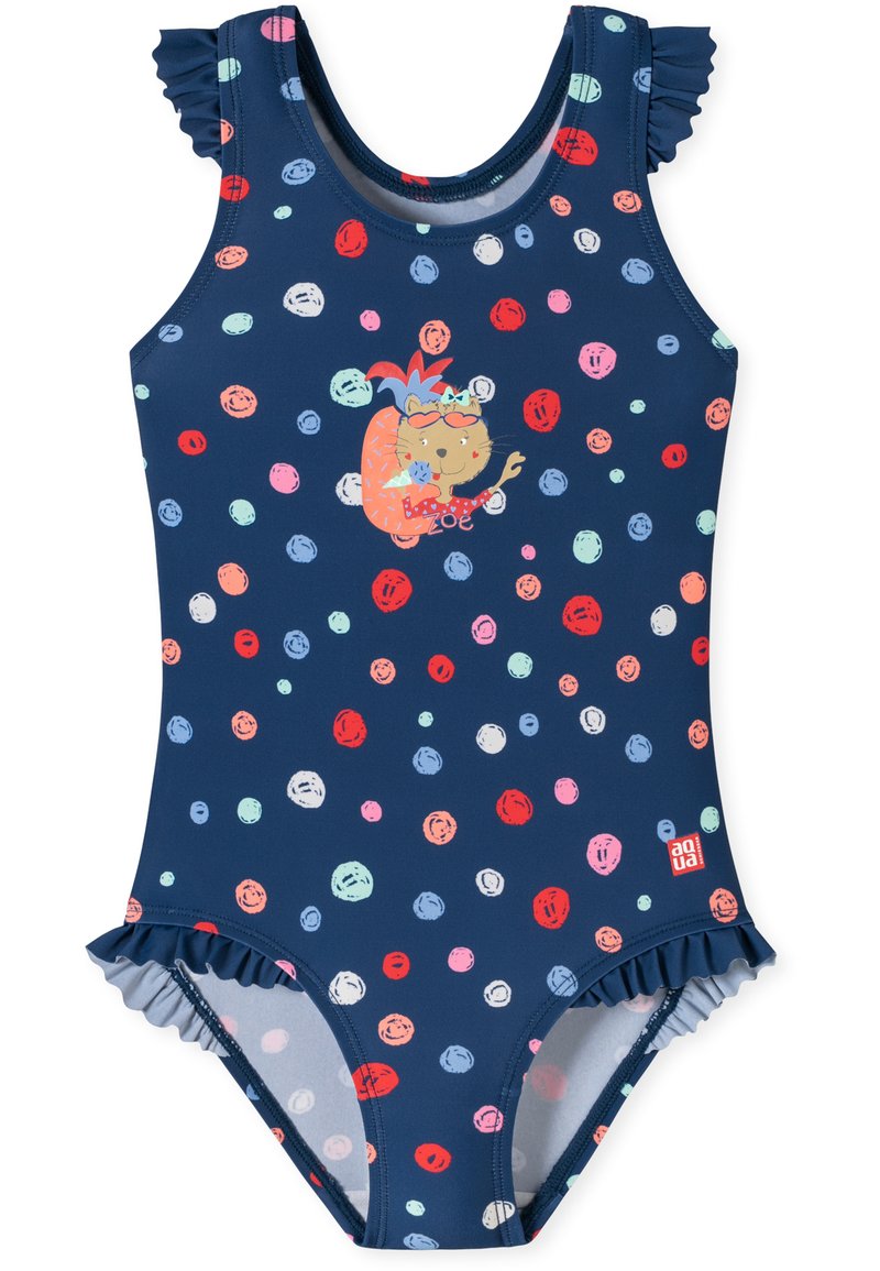 Schiesser Aqua Kids Girls Bustier Bikiniset voor meisjes, maat 92 tot