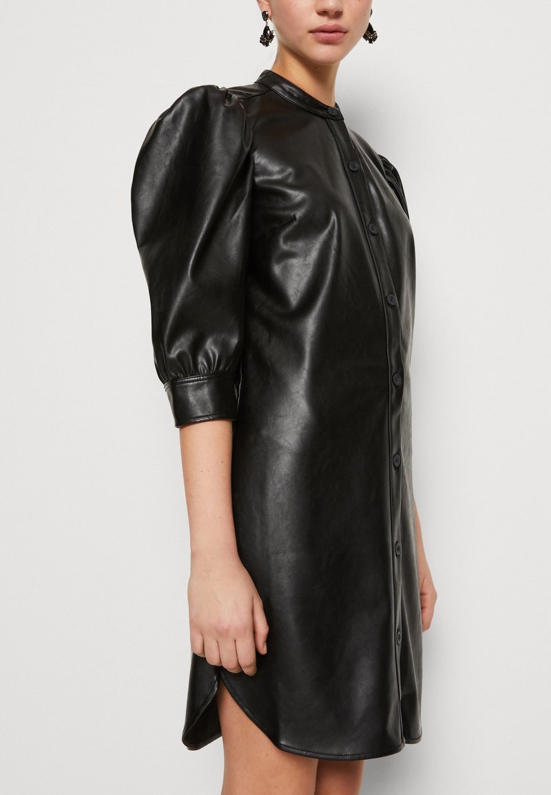 GAP PUFF SHIRTDRESS - Shirt dress - black - Zalando.ie