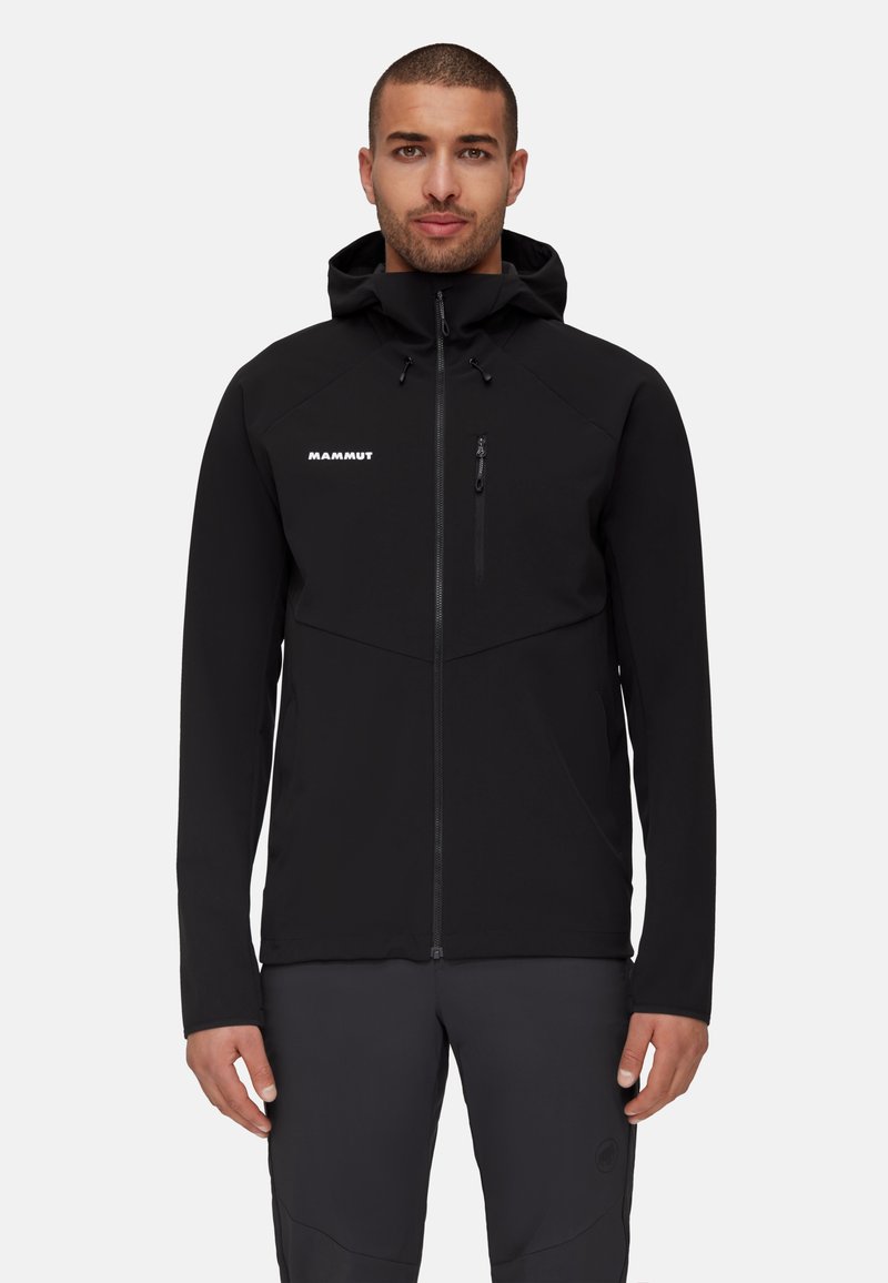 Mammut - ULTIMATE COMFORT SO HOODED - Softshelljacka - black, Förstora